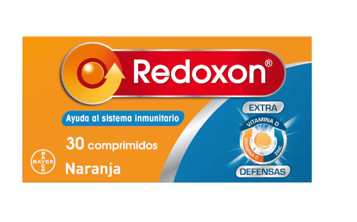 Redoxon Doble Accion 30 Comp Efervescentes Naranja