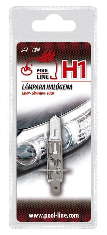 ***Ref.ant-461.H124BL - BLISTER 1 LAMPARA H1 24V 70W P14.5s
