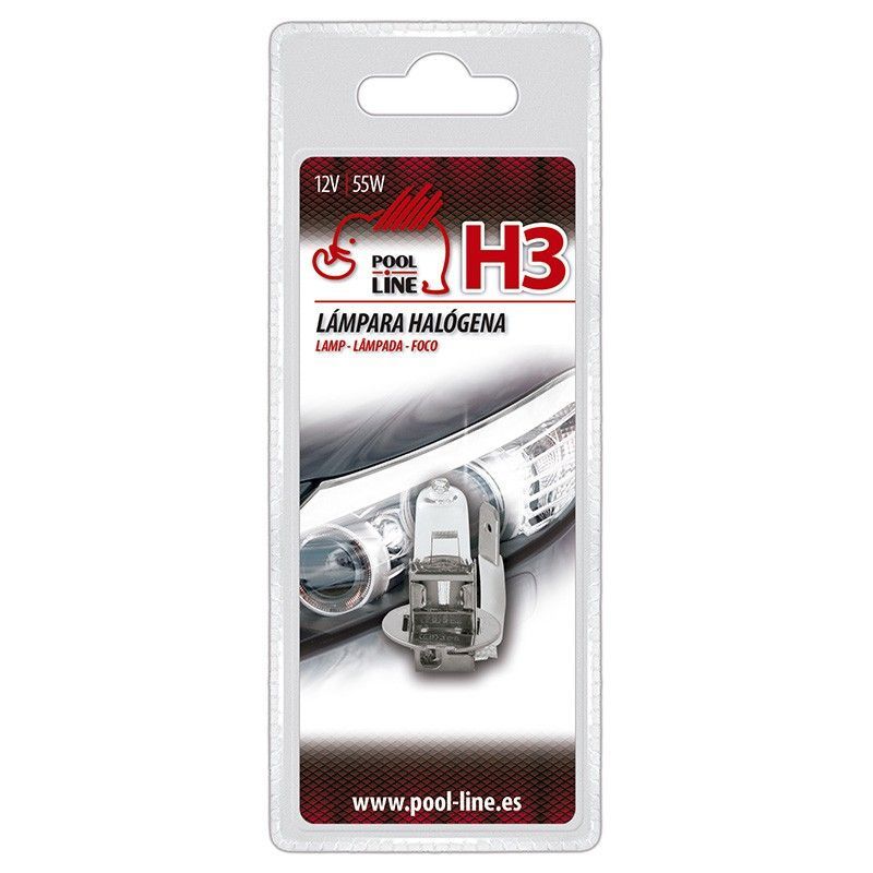 Ref.ant-461.H3BL - BLISTER 1 LAMPARA H3 12V 55W PK22s