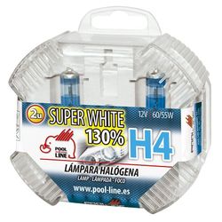 Ref.ant-461.H4SWBOX - SET 2 LAMPARAS H4 12V60/55W P43t SUPER WHITE