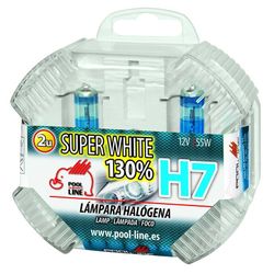 Ref.ant-461.H7SWBOX - SET 2 LAMPARAS H7 12V55W PX26d  SUPER WHITE