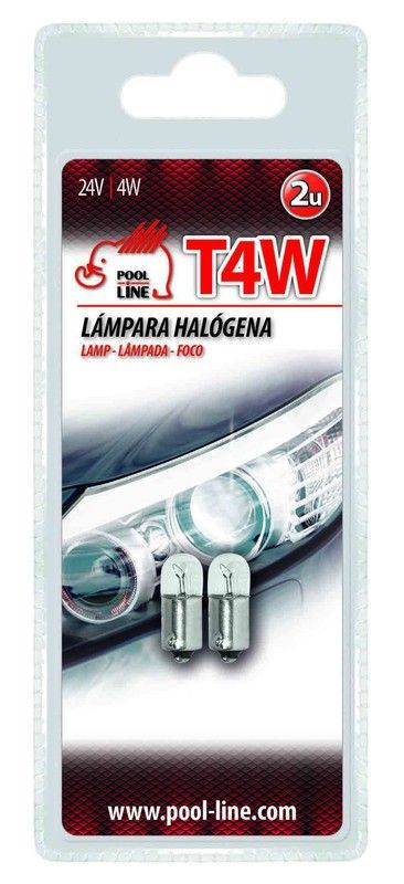 ***Ref.ant-462.T4W24BL - BLISTER 2 TUBULAR CONTROL 24V 4W Ba9s