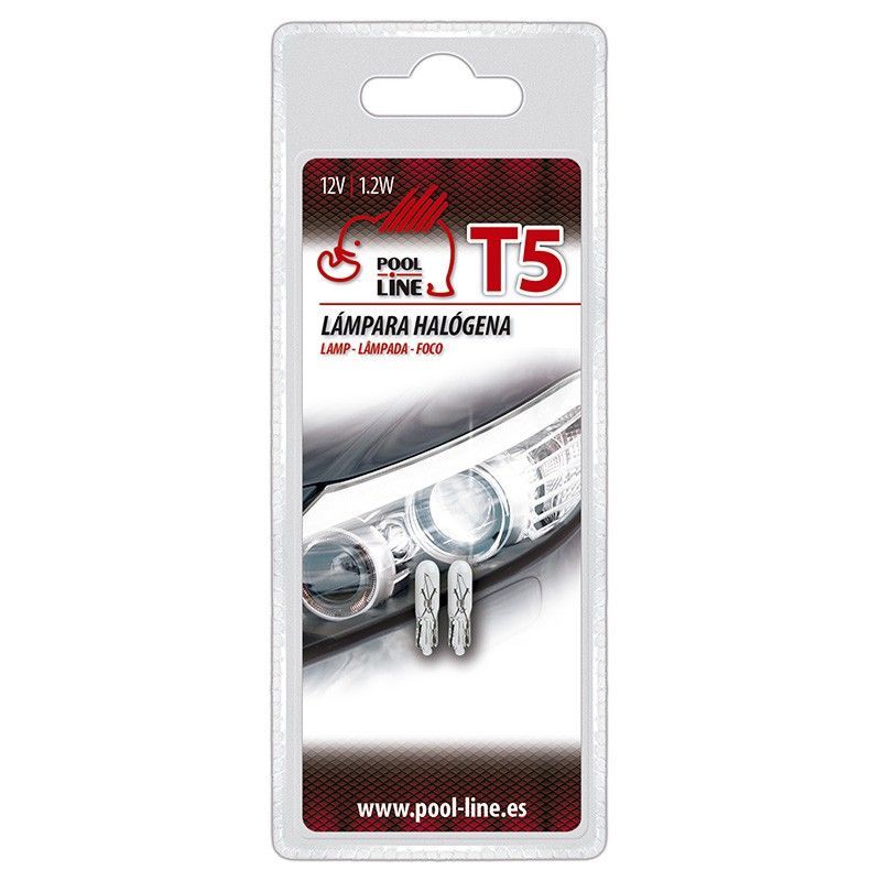 ***Ref.ant-462.T5BL - BLISTER 2 WEDGE/CONTROL SIN CASQUILLO T5 12V 1.2W