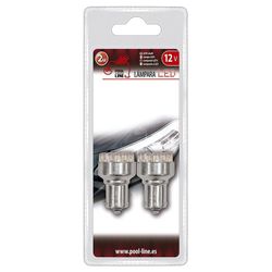 ***Ref.ant-463.L3019R - BLISTER 2 UNID. Ba15s 12V 19LEDS ROJA