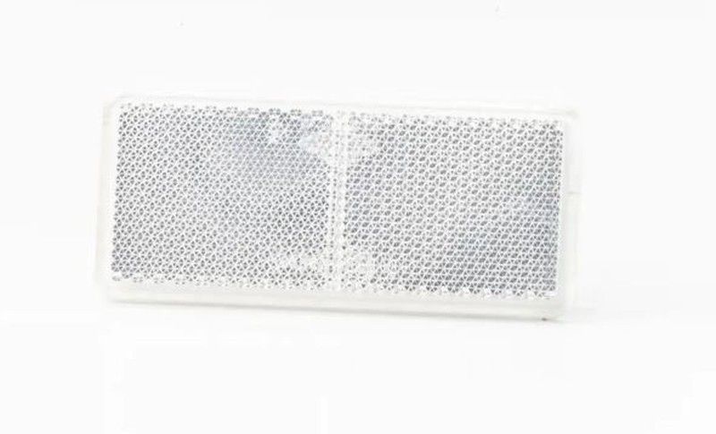 Reflex Rectangular Adhesivo Blanco 90x40mm