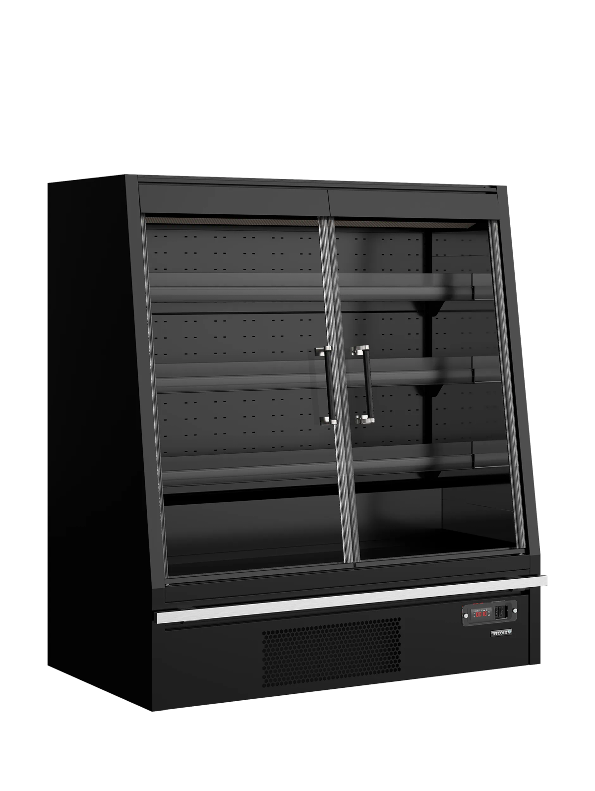 REFRIGERADOR MURAL SUPERMERCADO 360L NEGRO TEFCOLD