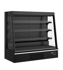REFRIGERADOR MURAL SUPERMERCADO 360L NEGRO TEFCOLD