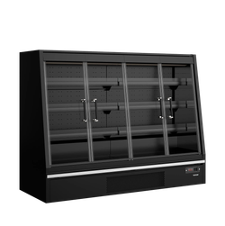 REFRIGERADOR MURAL SUPERMERCADO 540L NEGRO TEFCOLD