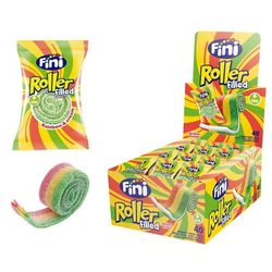 Regaliz Fini Roller Relleno pica colores de Fini