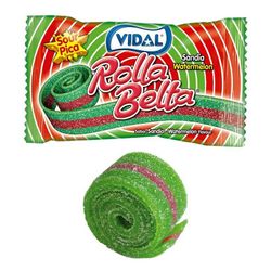 Regaliz pica Sandia (24 unidades) de Vidal. Rollo Belta Sandia de Vidal