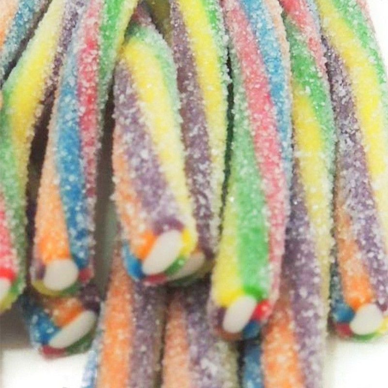 Regaliz Rellenitos Pica Tornado arcoiris (200 unidades) de Fini