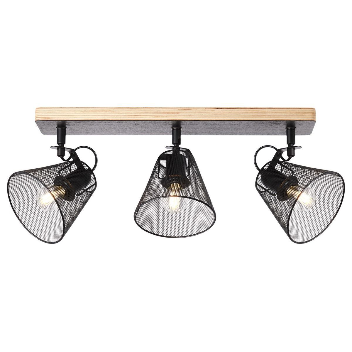 Regleta 3L Utrech Negro 3 X 40W E-14