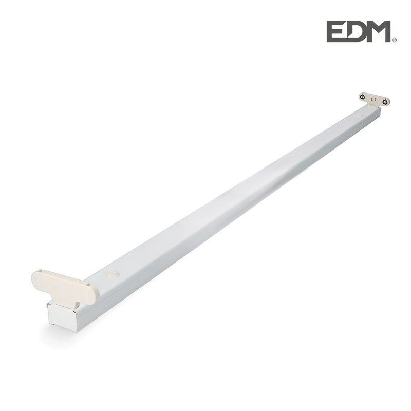 Regleta para 2 tubos led de 22w (eq 2x58w) 153cm - edm