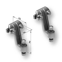 Regletas frontales para barra de carga toldo