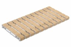 Rejilla de drenaje RJ25 FLEX Amazonia Miel 25x50 cm Cerámicas Mayor