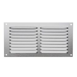 Rejilla Ventilacion Al 10X20 0.6Mm Plata
