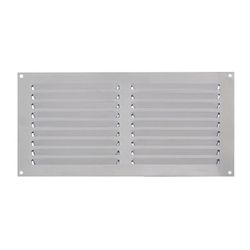 Rejilla Ventilacion Al 15X30 0.6Mm Plata