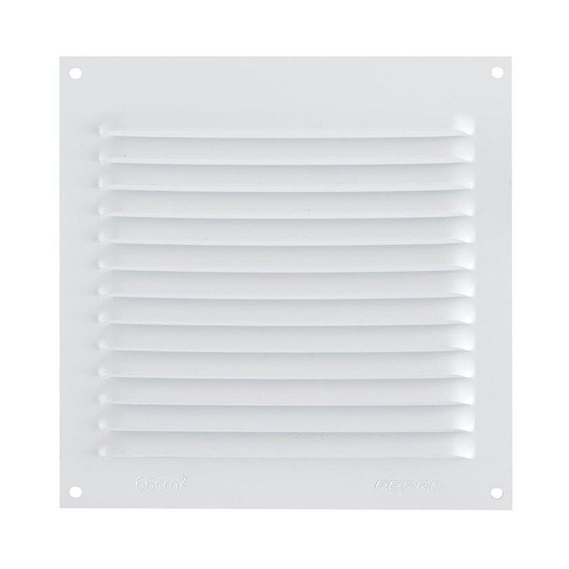 Rejilla Ventilacion Alum.15X15 0.6Mm Bca