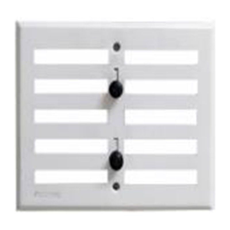 Rejilla Ventilacion Regulable 17X13 Bl