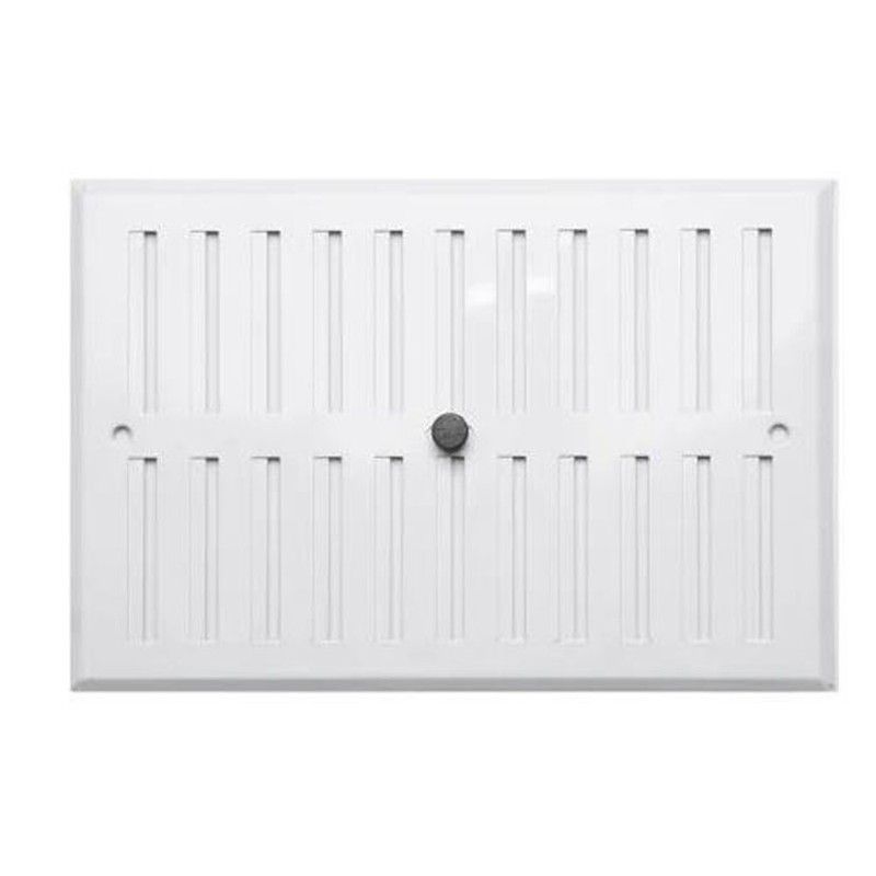 Rejilla Ventilacion Regulable 17X25 Bl