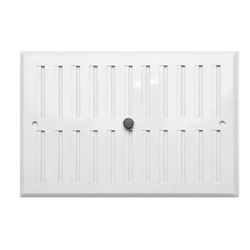 Rejilla Ventilacion Regulable 17X25 Bl
