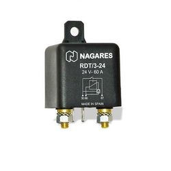 Relé Protección Descarga Batería. 60A. 24V. MR19 MAHLE