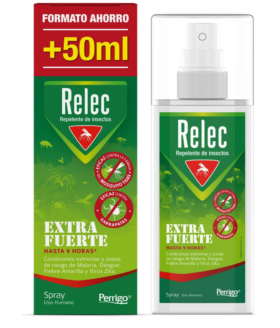 Relec Extra Fuerte Spray Repelente XL 125ml