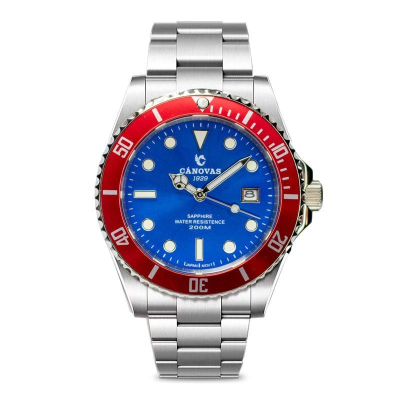 Reloj Canovas 1929 Hombre CA1929-124 Acero Capitán América.