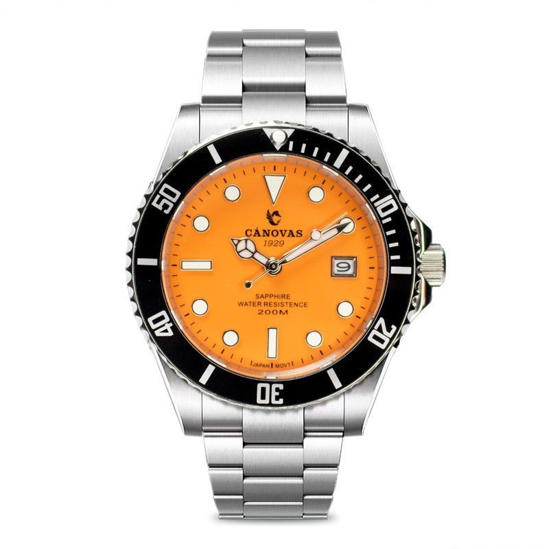 Reloj Canovas 1929 Hombre CA1929-161 Acero Orange