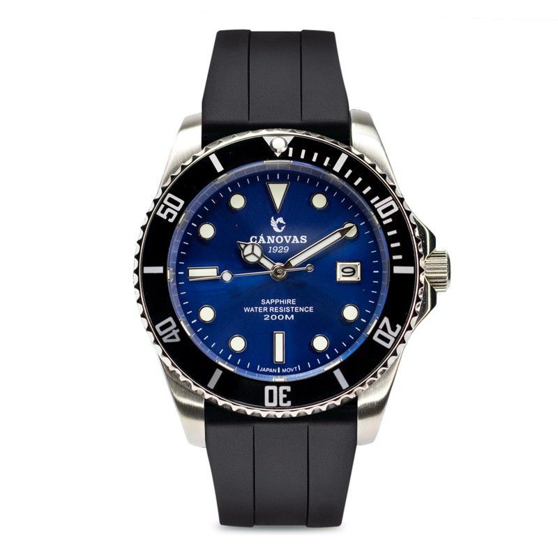 Reloj Cánovas 1929 Hombre CA1929-512 Sport Azul Acero Analógico