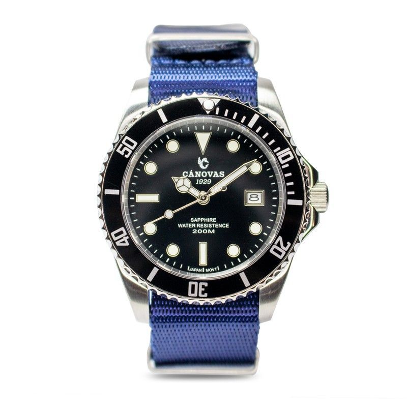 Reloj Canovas 1929 Hombre CA1929-621 Nylon Azul