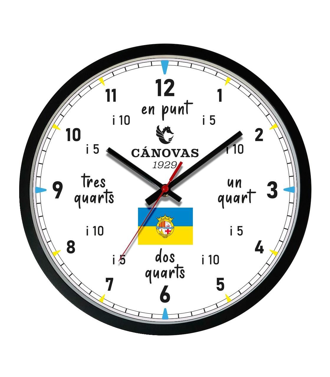 Reloj Cánovas 1929 Pared CA1929-BTA Horas Catalán