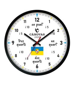 Reloj Cánovas 1929 Pared CA1929-BTA Horas Catalán