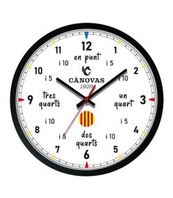 Reloj Cánovas 1929 Pared CA1929-CAT Horas Catalán