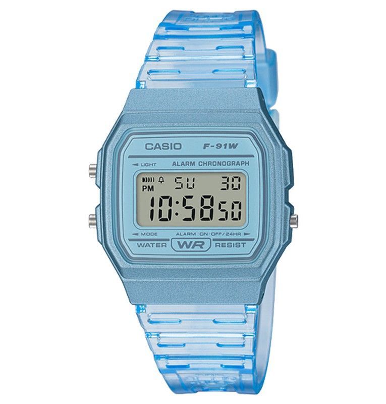 Reloj Casio COLLECTION modelo F-91WS-2EF Unisex