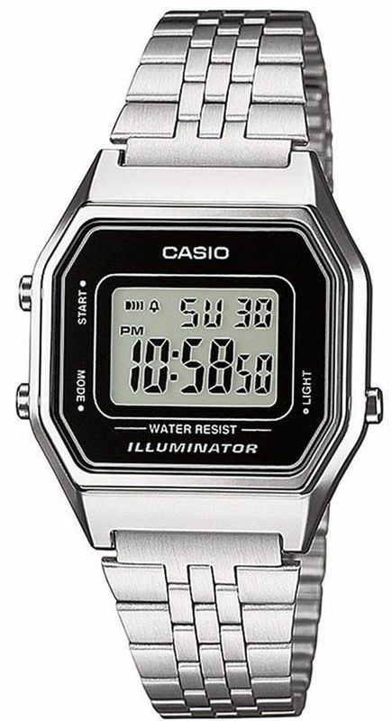 Reloj Casio Digital Mujer Acero LA680WEA-1EF