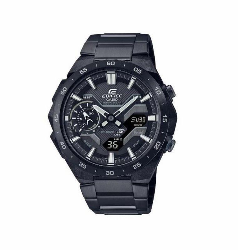 Reloj Casio Edifice Black Windflow con Bluetooth® carga Solar