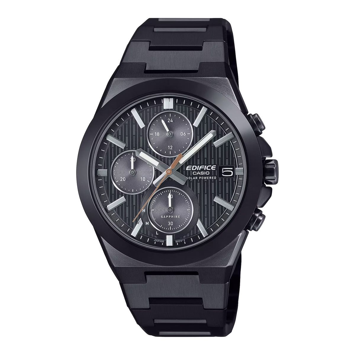Reloj Casio Edifice EFS-S650DC Solar con bisel cerámico Negro