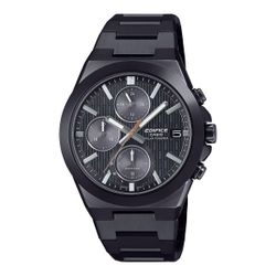 Reloj Casio Edifice EFS-S650DC Solar con bisel cerámico Negro