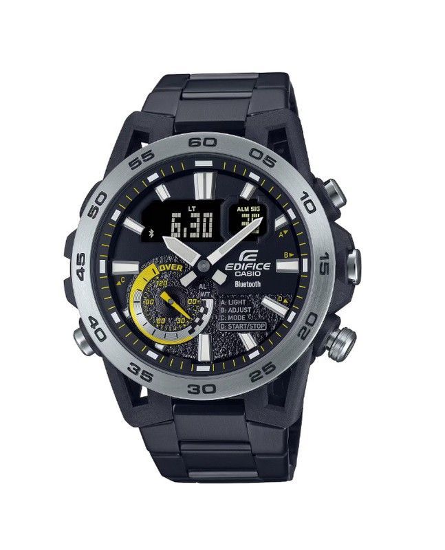 Reloj Casio Edifice Suspensione ECB-40DC Acero Ip negro