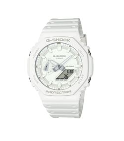 Reloj Casio g-shock GA-2100 caja de resina, en color blanco
