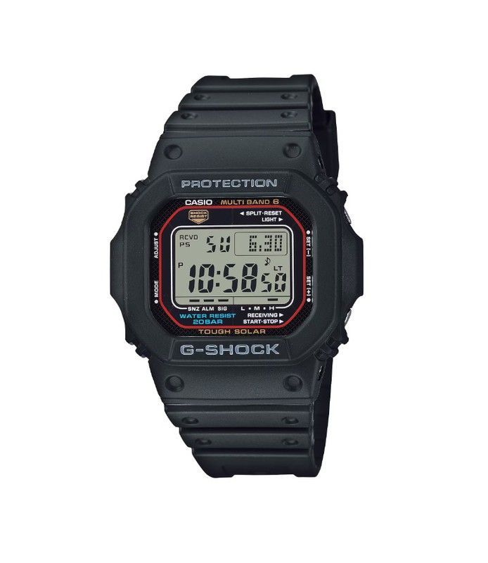 Reloj Casio G-Shock Solar con señales de radiofrecuencia en color negro