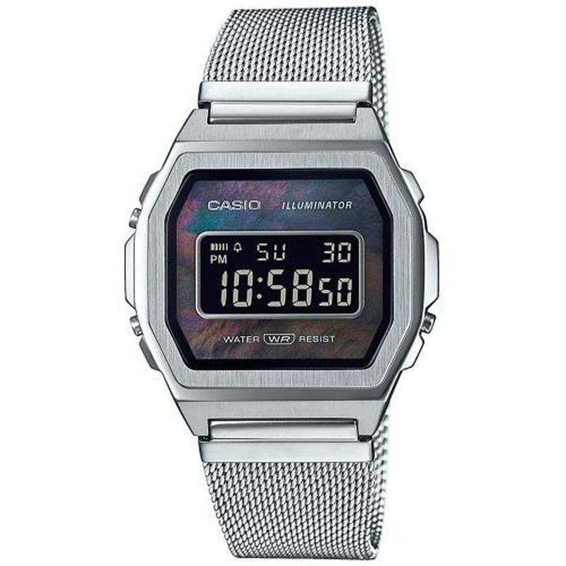Reloj Casio Hombre A1000M-1BEF Acero Esterilla