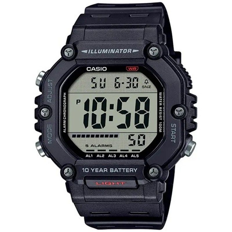 Reloj Casio Hombre AE-1600H-1AV Sport Negro