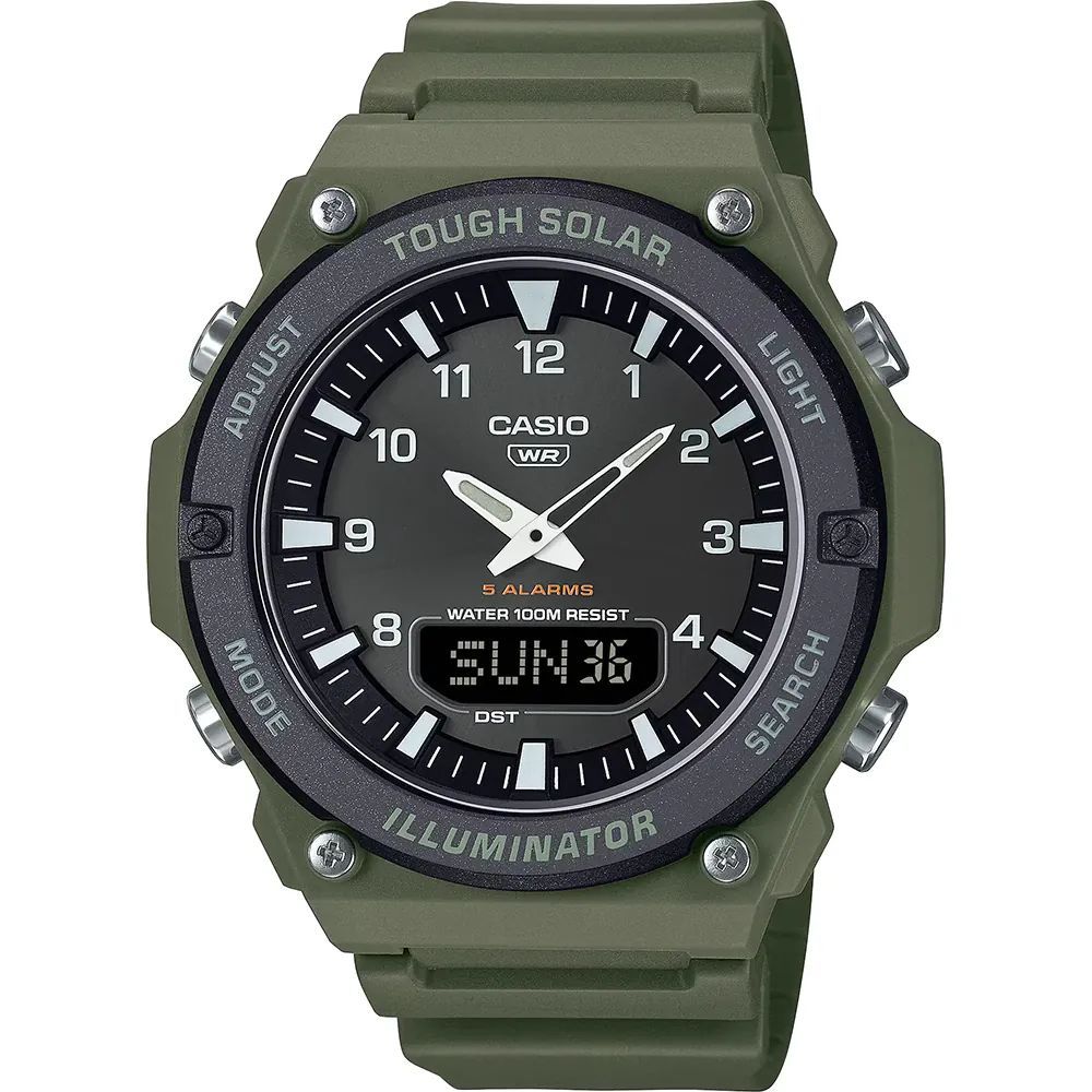 Reloj Casio Hombre AQ-S820W-3BV Sport Verde Digital