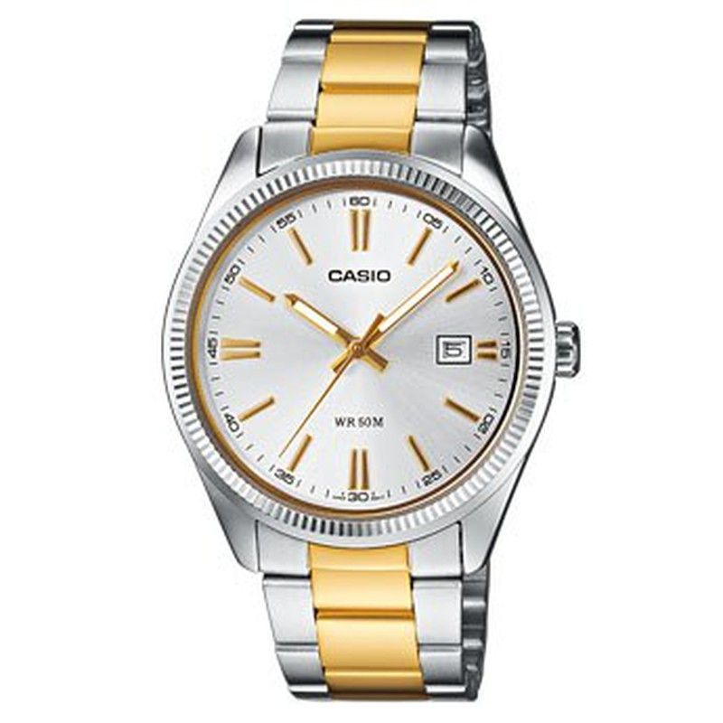 Reloj Casio Hombre  MTP-1302PSG-7AVEF Bicolor Dorado