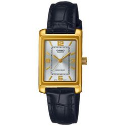 Reloj Casio Mujer LTP-1234PGL-7A2EF Piel Negra