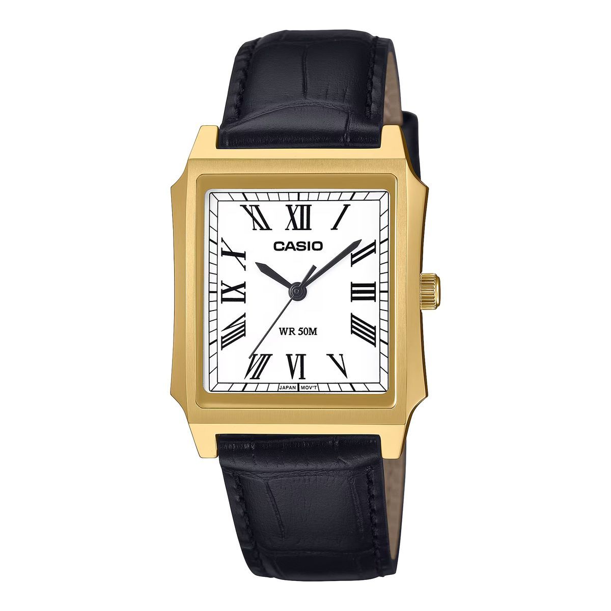 Reloj Casio Unisex MTP-B190GL Gold con esfera Blanca
