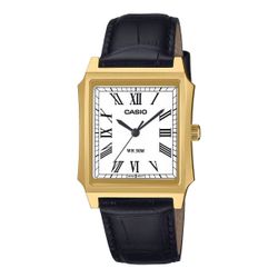Reloj Casio Unisex MTP-B190GL Gold con esfera Blanca