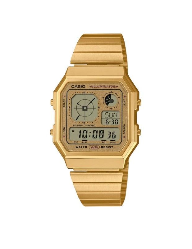 Reloj Casio Vintage Unisex A130WEG Gold